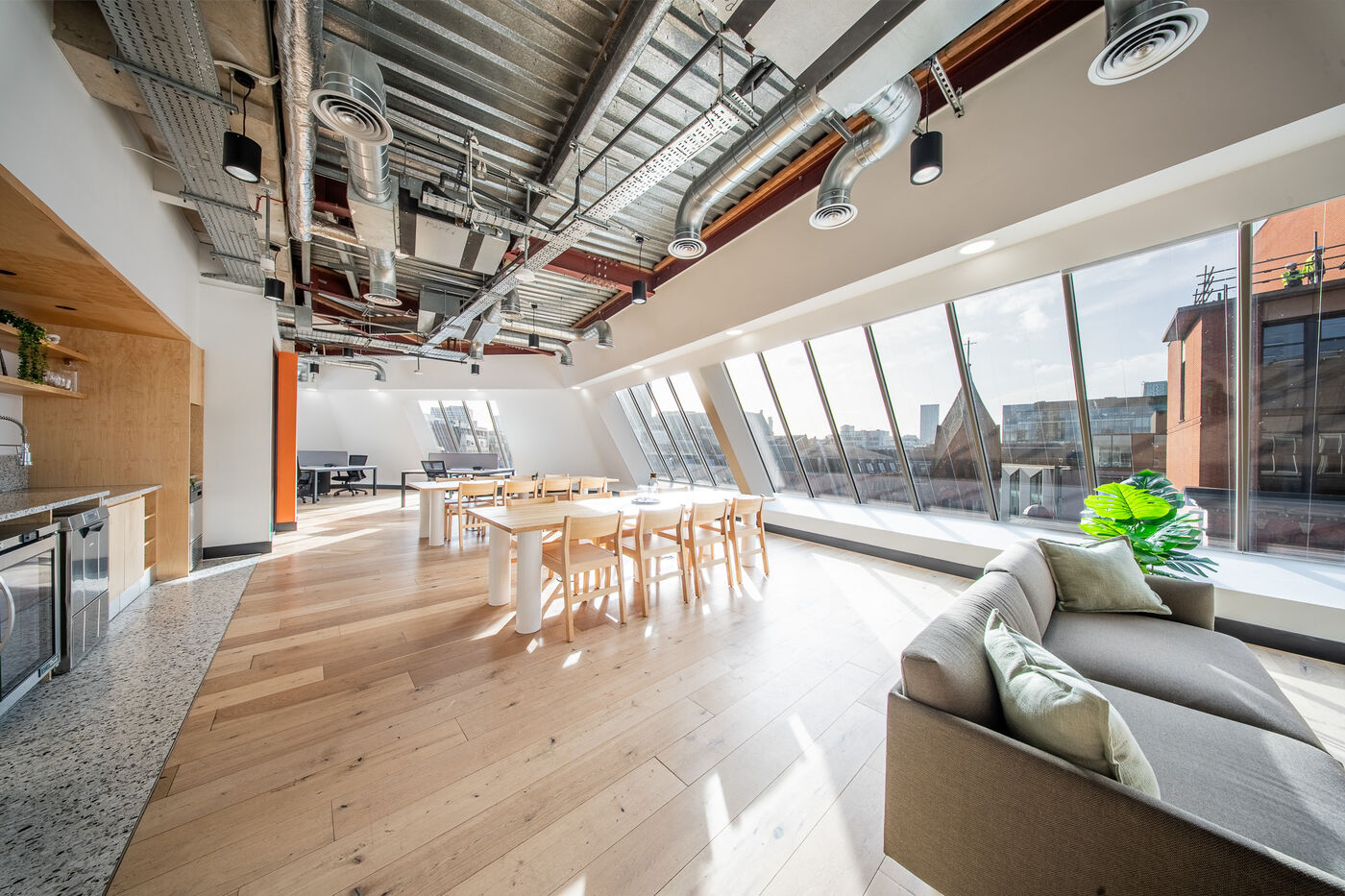 On site construction films, AXIS IMAGING, Manchester